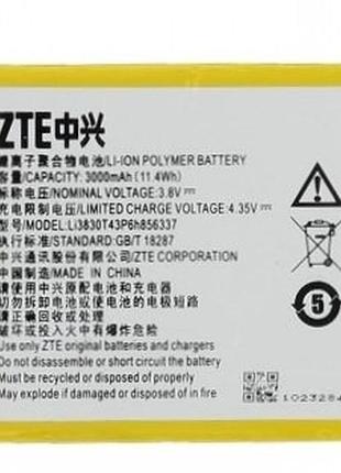 Акумулятор zte li3830t43p6h856337 для zte blade x9, g719c, n939st, blade s6 lux q7, v5 pro