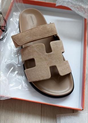 Шлепанцы hermes
