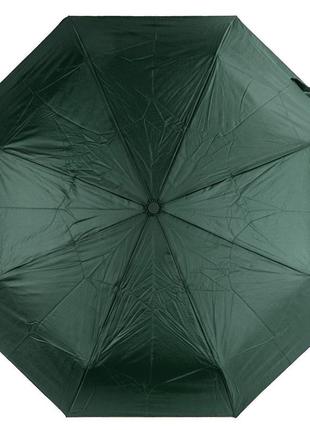 Женский складной зонт полуавтомат 95 см eterno зеленый (2000002076629)