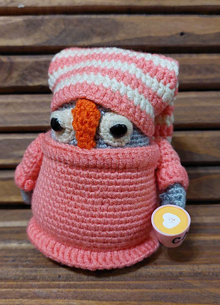 Сова сплюшка в'язана