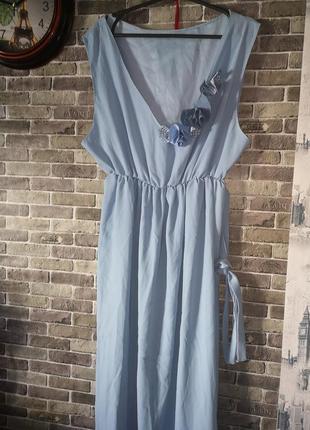 Платье атлас креп 60-68р