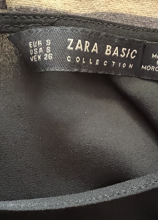 Блузка zara, пуговицы сзади3 фото