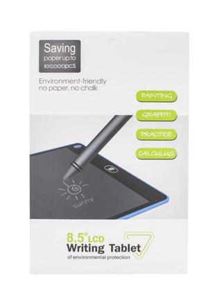 Планшет для малювання графічний зі стилусом lcd writing tablet10 фото