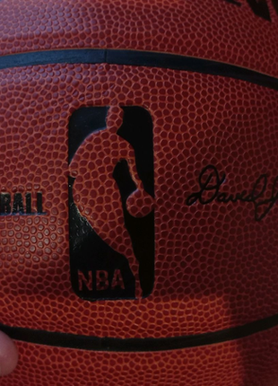 Баскетбольный мяч spalding. official game ball nba. david j sten