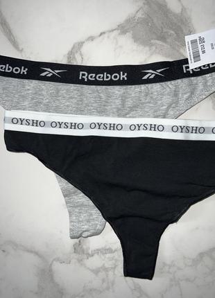 Трусики oysho, reebok2 фото