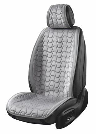 Комплект премиум накидок для сидений beltex chicago, grey