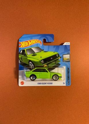 Машинка хот вілс форд ескорт ford escort hot wheels 2024