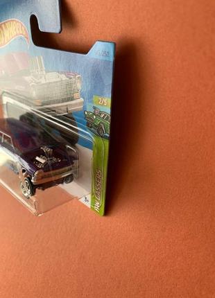 Машинка хот вилс шеви  nova wagon gasser hot wheels 2023 3
