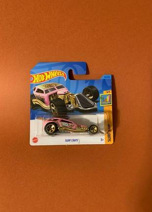 Машинка хот вилс th  hot wheels surf crate 2023