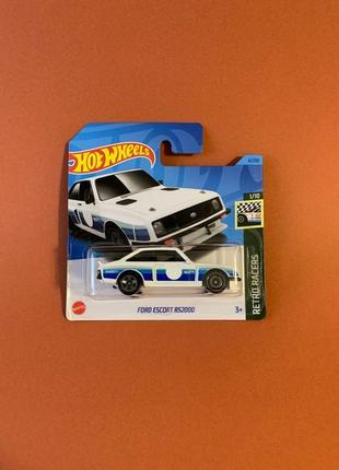 Машинка хот вилс форд  hot wheels ford escort 2023