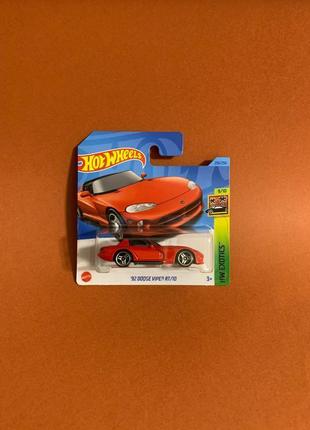 Машинка хот вилс додж вайпер dodge viper rt/10 hot wheels 2023