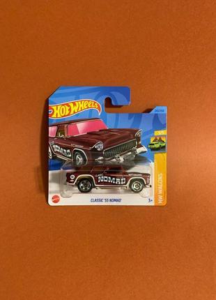 Машинка хот вилс classic 55 nomad hot wheels 2023