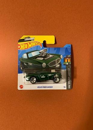 Машинка хот вилс вольво hot wheels volvo p1180 gasser 2023