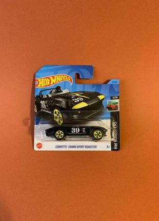 Машинка хот вилс корвет hot wheels corvette grand sport 2023