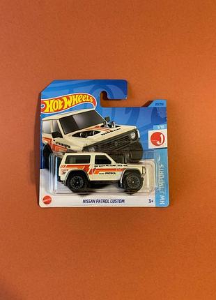 Машинка хот вилс ниссан hot wheels nissan patrol castom 2023