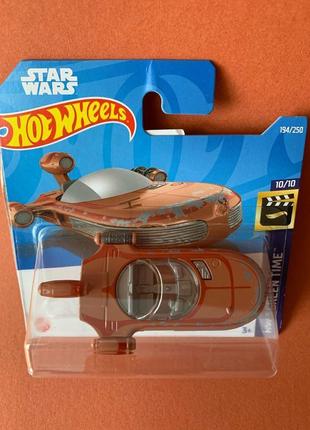 Машинка хот вилс зоряні війни 2022 hot wheels x-34 landspeeder2 фото