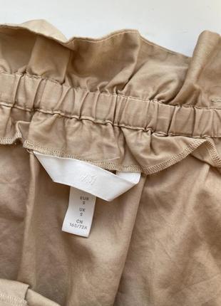 Стильная юбка миди карго h&m р. s-m  спідниця міді3 фото