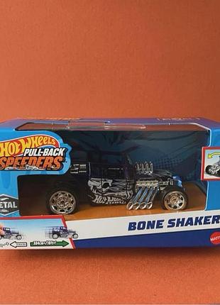 Інерційна машинка хот вілс hot wheels bone shaker