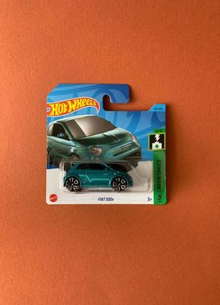 Машинка хот вилс фиат  fiat 500e hot wheels 2023