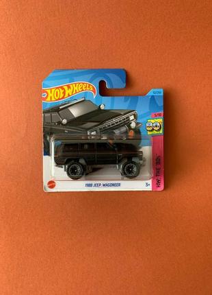 Машинка хот вилс джип 1988 jeep wagoneer hot wheels 2023