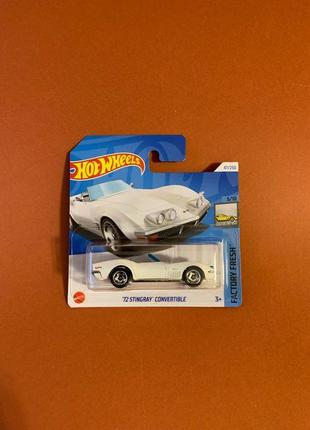 Машинка хот вілс stingray convertible hot wheels 2024