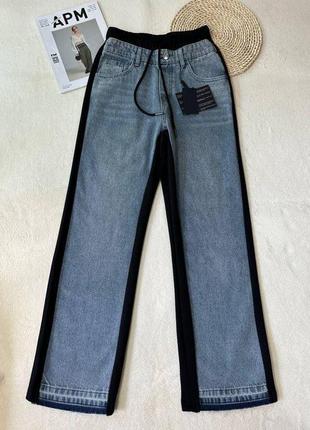 Брендові джинси штани в стилі prada