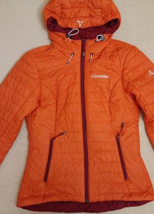 Курточка пуховик schoffel woman s-m куртка primaloft1 фото