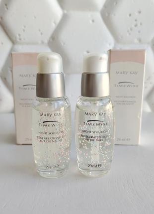 Ночная сыворотка для лица мери кей идеальное решение mary kay time wise timewise night solution