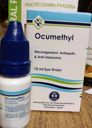 Очні краплі ocumethyl окуметил оригінал