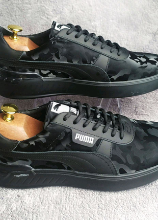 Шкіряні чоловічі кеди puma 3d-effect3 фото