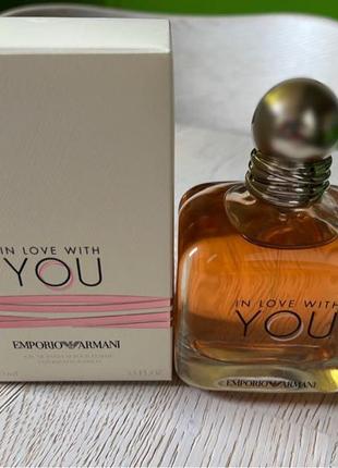 Giorgio armani emporio armani in love with you 100 мл (оригінал)