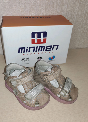 Босоніжки на дівчинку minimen (оригінал) 19р