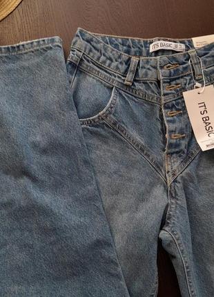 Джинсы mom fit it's basic