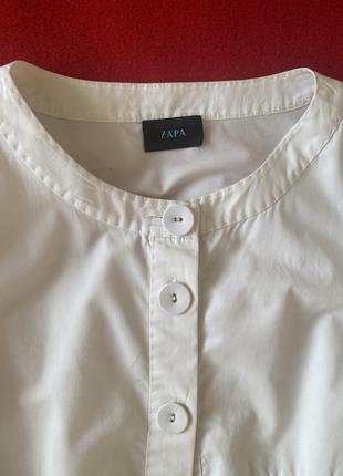 Zara плащ белый (платье) 7