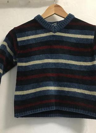 Дитячий светр на хлопчика adams на 4 роки у смужку