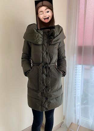 Зимова куртка пух перо preppy