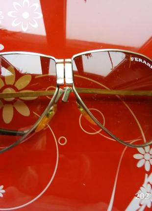 Сонцезахисні окуляри авіатори ferrari складні вінтажні1 фото