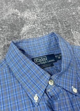 Оригинальная мужская рубашка polo ralph lauren в клетку6 фото