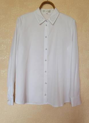 Нова біла блуза2 фото