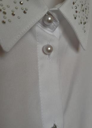 Нова біла блуза6 фото