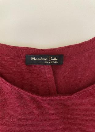 Футболка от massimo dutti | xl |3 фото