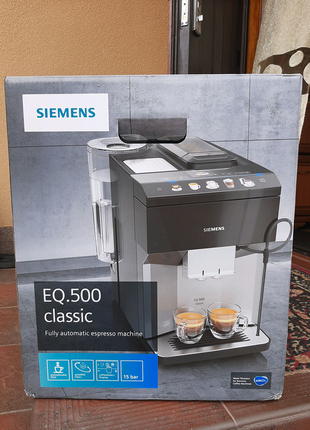 Кофемашина (кавоварка) siemens eq 500 classic