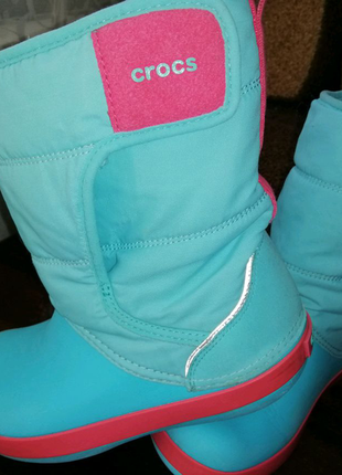 Чобітки зимові crocs j11 фото