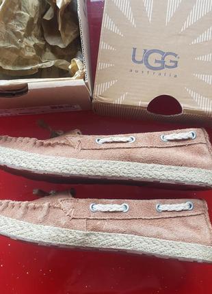 Ugg 31 р 20 см детские слипоны туфли мокасины угги весна лето кожа девочке4 фото