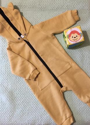 Тёплый человечек комбинезон