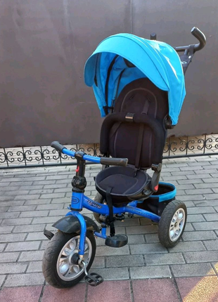 Продам дитячий триколісний велосипед із батьківською ручкою