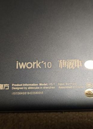 Планшет cube iwork 10 i15t intel 64gb 4gb4 фото