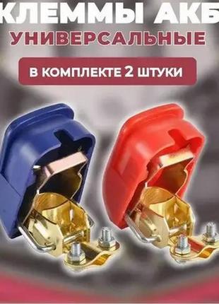 Швидкоз'ємні клеми для автомобільного акумулятора