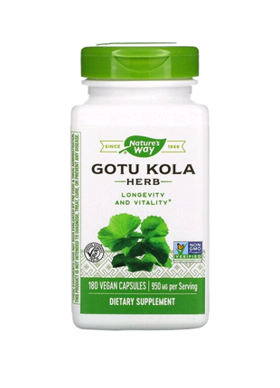 Готу кола трава (gotu cola herb) 475 мг 180 капсул