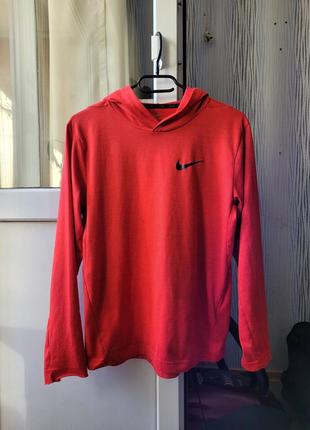 Лонгслив спортивный красный nike р xl